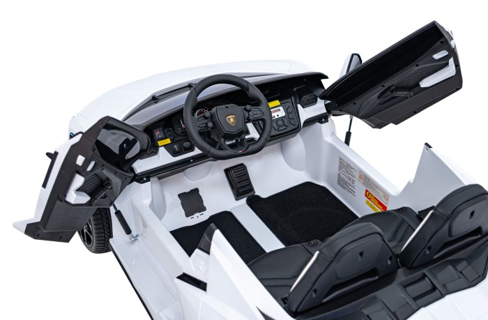 Pojazd Lamborghini Revuelto XL Biały-25 7486 