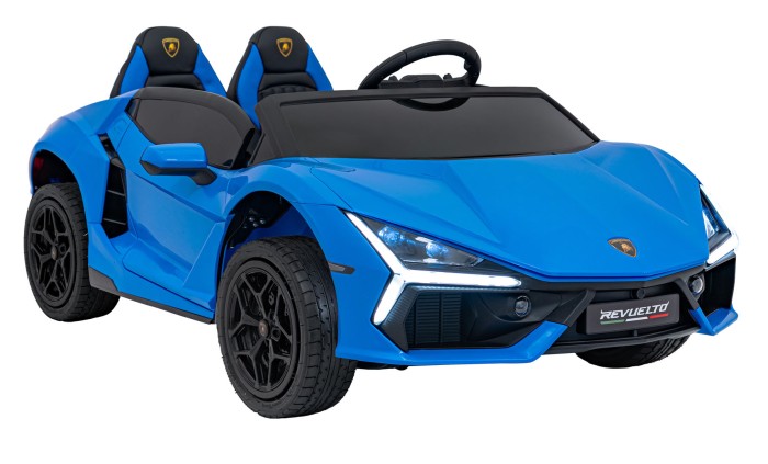 Pojazd Lamborghini Revuelto XL STRONG Niebieski-2 7488 