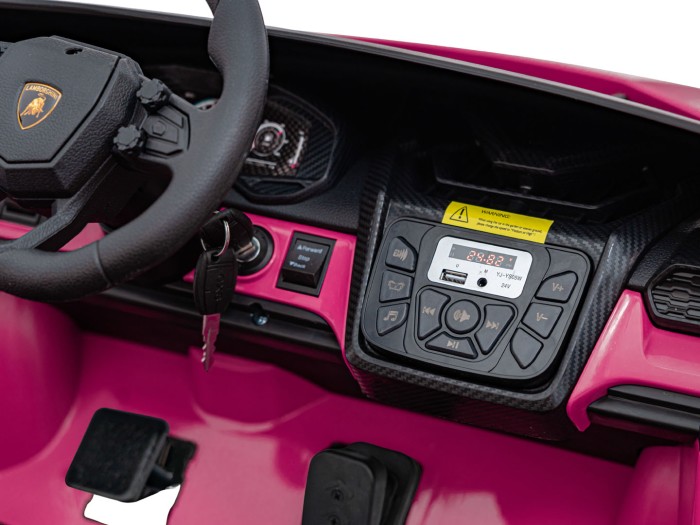 Pojazd Lamborghini Revuelto XL STRONG Różowy-15 7490 