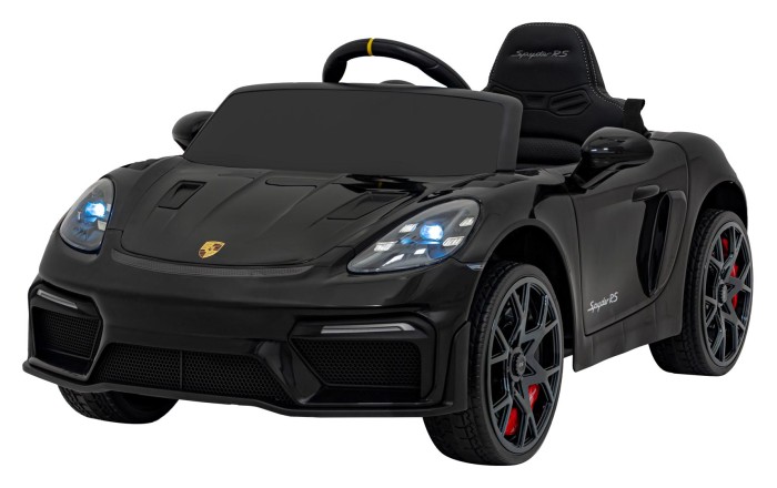 Auto na akumulator Porsche Spyder RS 718 Czarny MP4