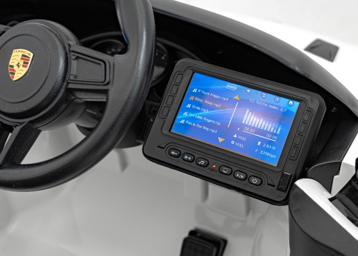 Pojazd Porsche Spyder RS 718 Biały-10 7492 