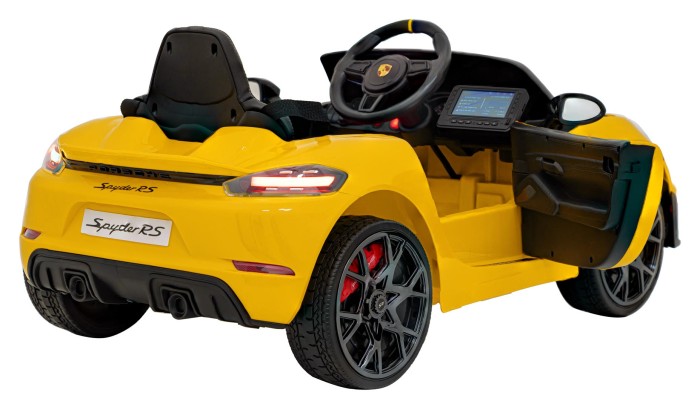 Pojazd Porsche Spyder RS 718 Żółty MP4-5 7494 