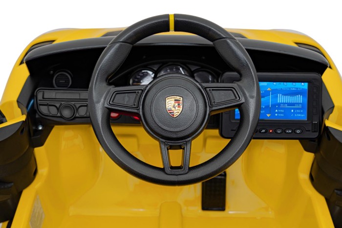 Pojazd Porsche Spyder RS 718 Żółty MP4-7 7494 