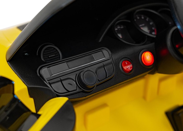Pojazd Porsche Spyder RS 718 Żółty MP4-18 7494 