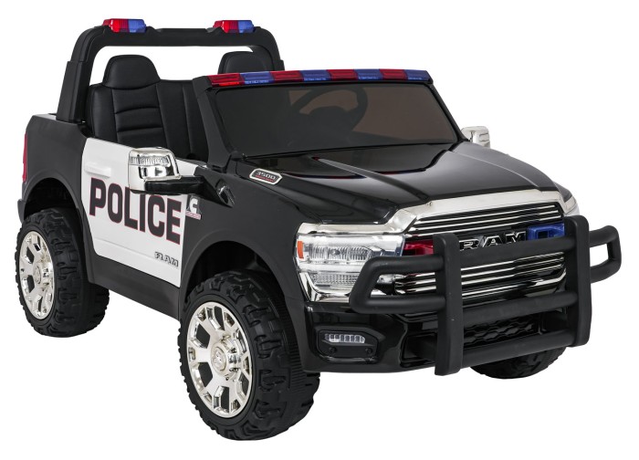 Pojazd RAM 3500 Policja Czarny-2 7498 