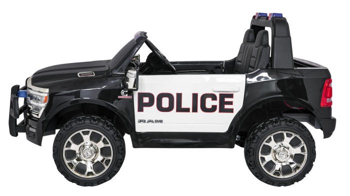 Pojazd RAM 3500 Policja Czarny-4 7498 