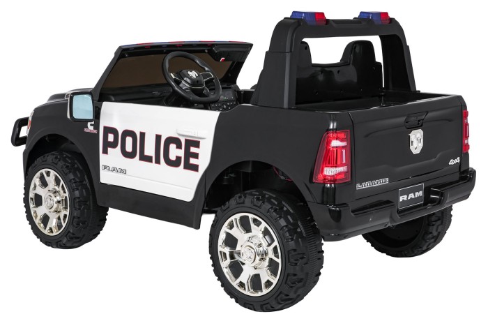 Pojazd RAM 3500 Policja Czarny-6 7498 