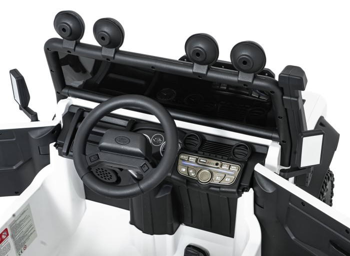 Pojazd Land Rover Defender 110 SVX Concept Biały-12 7499 