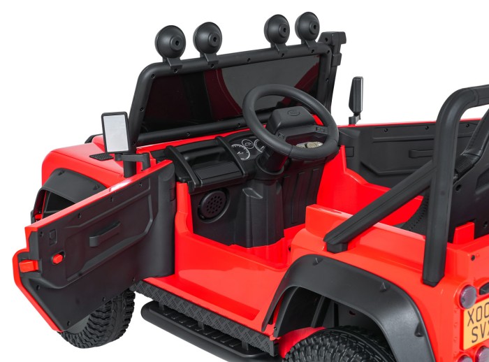 Pojazd Land Rover Defender 110 SVX Concept Czerwony-14 7500 