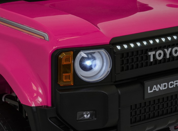 Pojazd Toyota Land Cruiser PRADO Różowy-11 7501 