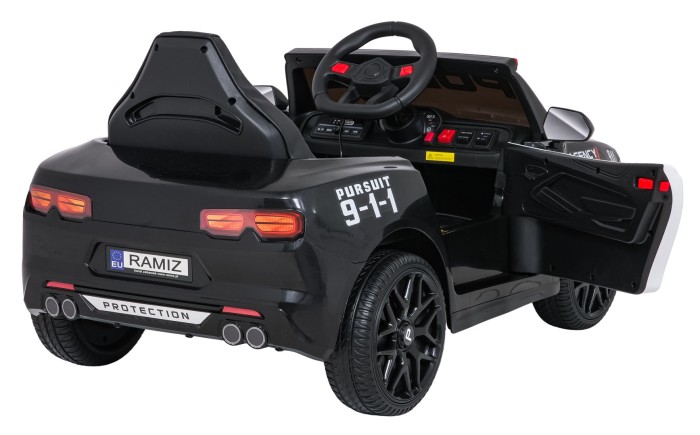 Pojazd Policja 911 Agency Czarny-8 7502 