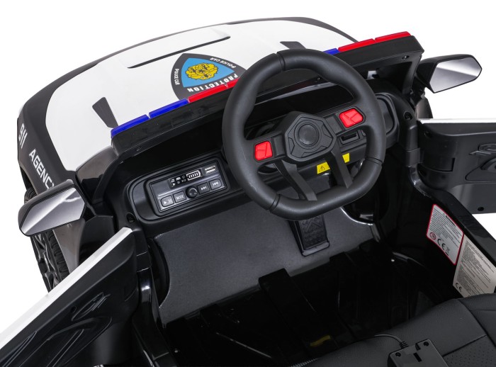 Pojazd Policja 911 Agency Czarny-20 7502 