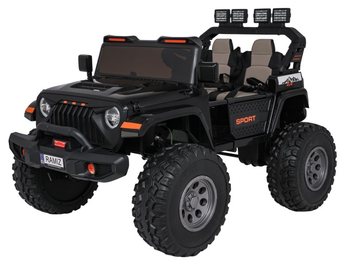 Pojazd Extreme Sport 4x4 Zmienna Wielkość Czarny-4 7504 
