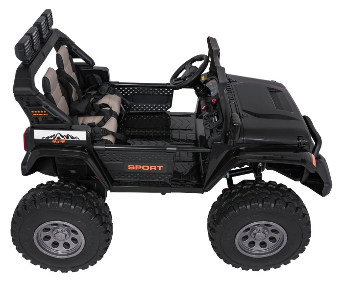 Pojazd Extreme Sport 4x4 Zmienna Wielkość Czarny-15 7504 