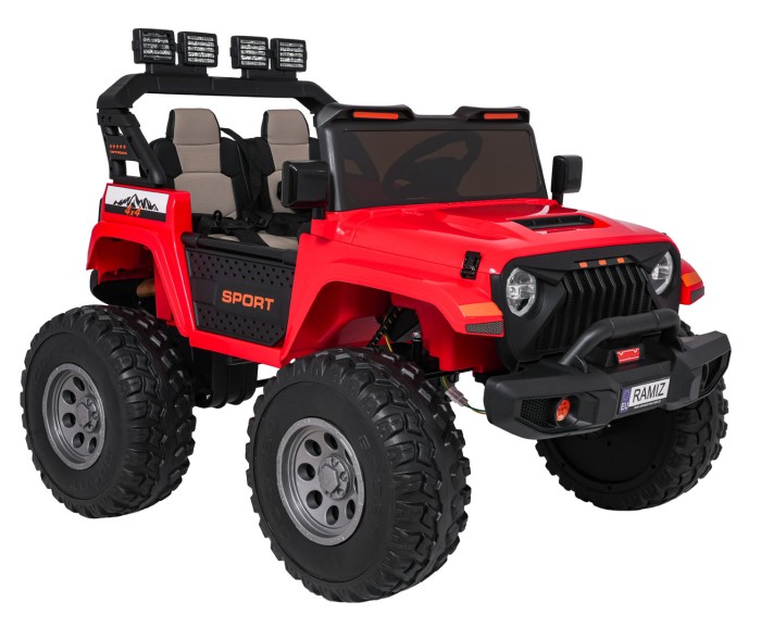 Pojazd Extreme Sport 4x4 Zmienna Wielkość Czerwony-2 7505 