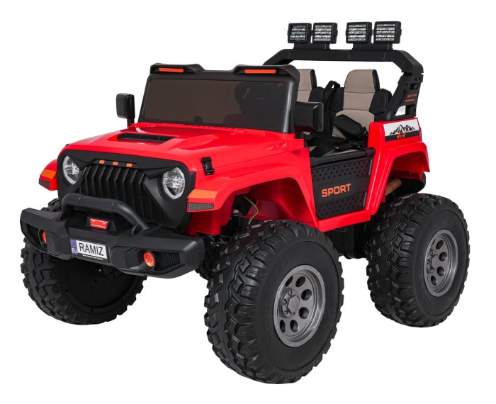 Pojazd Extreme Sport 4x4 Zmienna Wielkość Czerwony-3 7505 