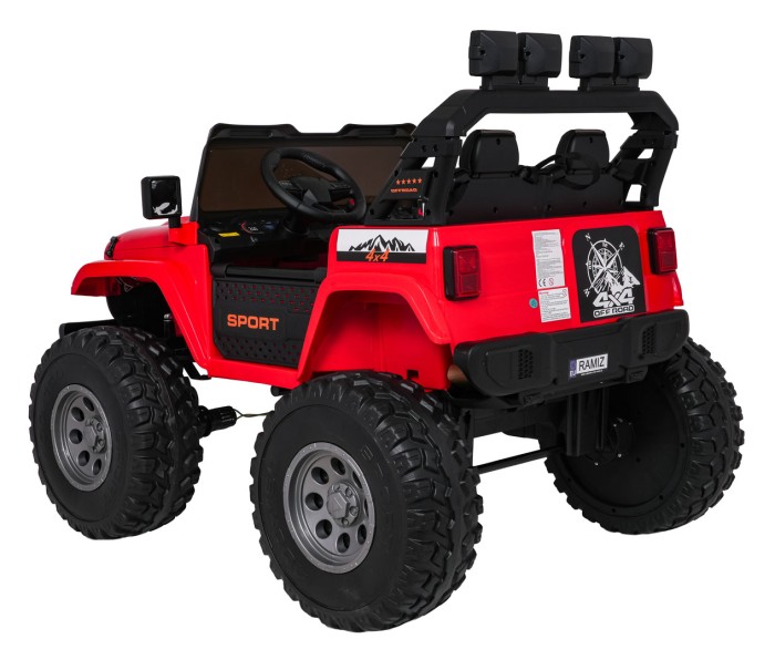 Pojazd Extreme Sport 4x4 Zmienna Wielkość Czerwony-5 7505 