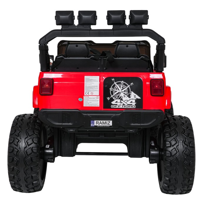 Pojazd Extreme Sport 4x4 Zmienna Wielkość Czerwony-6 7505 