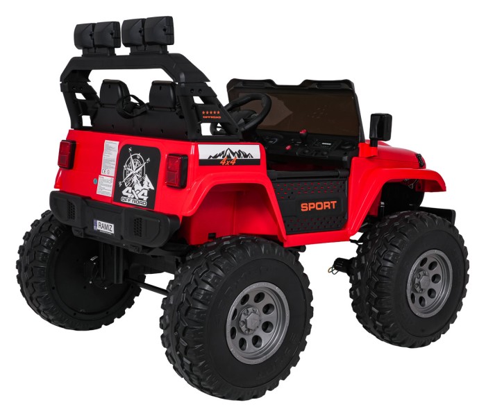 Pojazd Extreme Sport 4x4 Zmienna Wielkość Czerwony-7 7505 