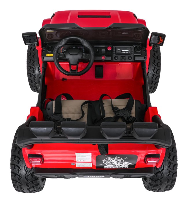 Pojazd Extreme Sport 4x4 Zmienna Wielkość Czerwony-10 7505 