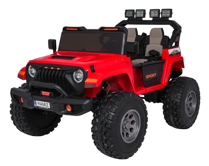 Pojazd Extreme Sport 4x4 Zmienna Wielkość Czerwony-18 7505 