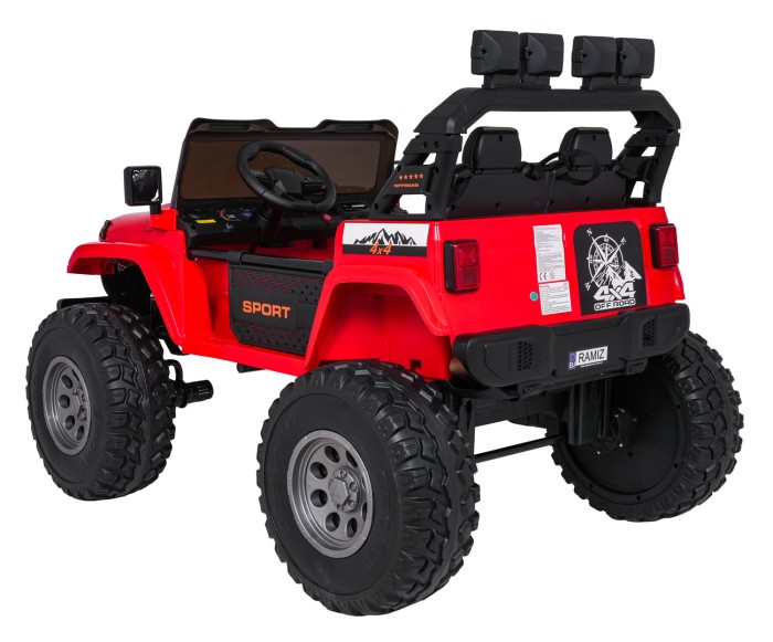 Pojazd Extreme Sport 4x4 Zmienna Wielkość Czerwony-21 7505 