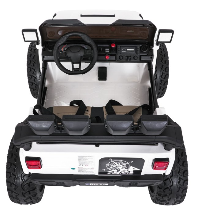 Pojazd Extreme Sport 4x4 Zmienna Wielkość Biały-9 7506 