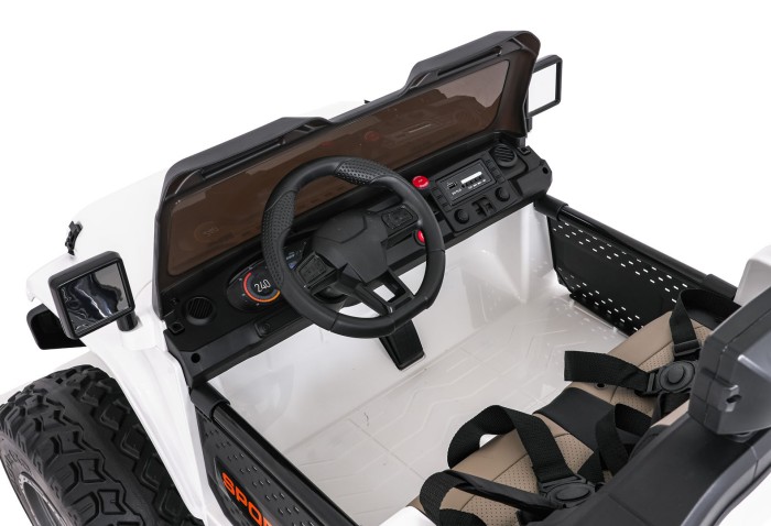 Pojazd Extreme Sport 4x4 Zmienna Wielkość Biały-11 7506 