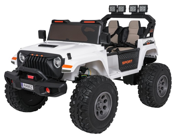 Pojazd Extreme Sport 4x4 Zmienna Wielkość Biały-16 7506 