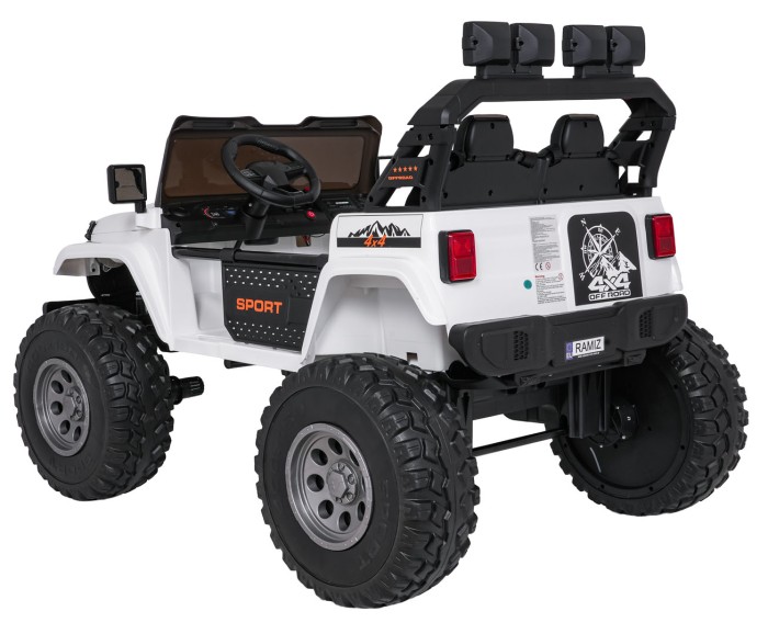 Pojazd Extreme Sport 4x4 Zmienna Wielkość Biały-20 7506 