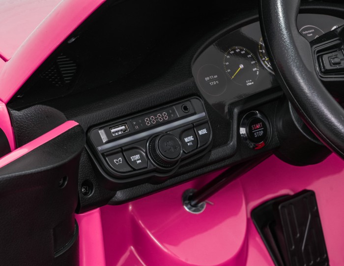 Pojazd Porsche 911 GT3 Różowy-13 7507 