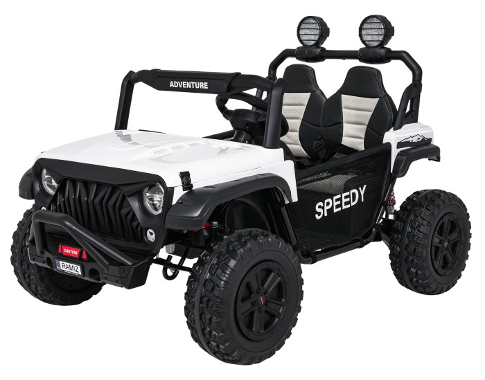 Pojazd Terenowy PASSION 4x4 Biały-25 7516 