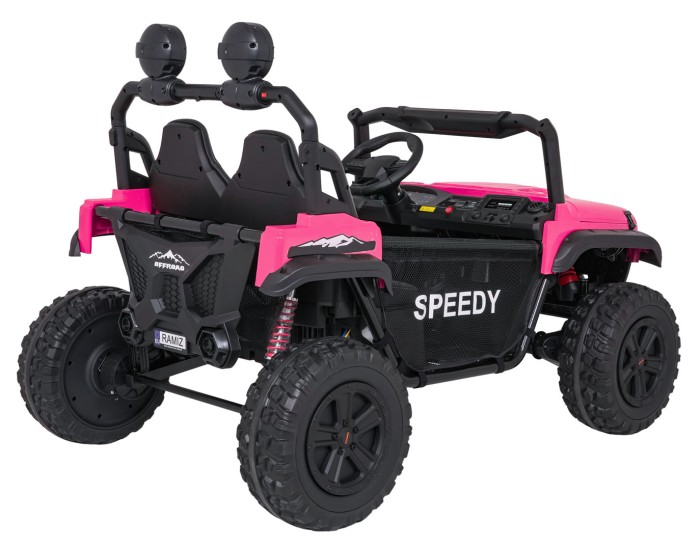 Pojazd Terenowy PASSION 4x4 Różowy-8 7519 