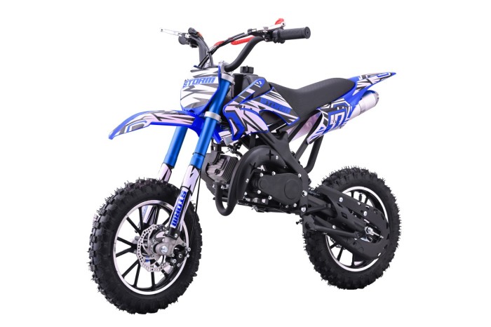 Pojazd Motor Spalinowy 49CC STORM Niebieski-4 7532 