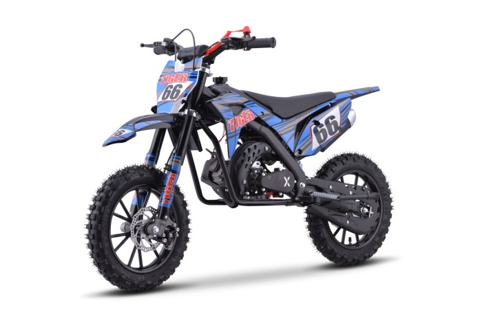 Pojazd Motor Spalinowy 49CC TIGER Niebieski-4 7537 