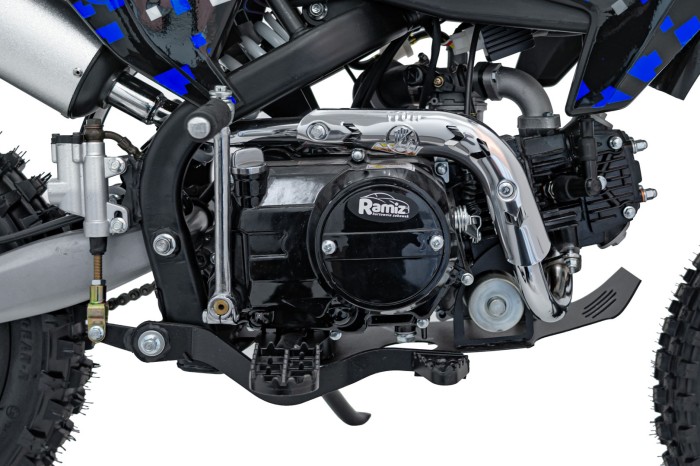 Pojazd Motor Spalinowy 110CM IMMORTAL Niebieski Cross dla nastolatków-6 7541 