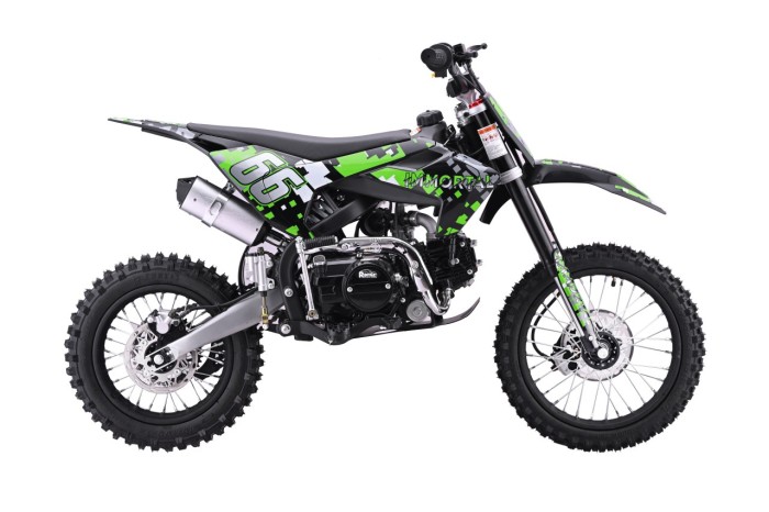 Pojazd Motor Spalinowy 110CM IMMORTAL Zielony Cross dla nastolatka-2 7542 