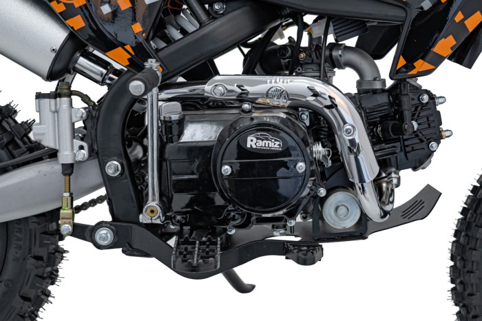 Pojazd Motor Spalinowy 110CM IMMORTAL Pomarańczowy Cross-6 7543 