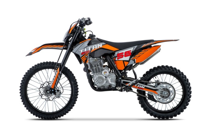 Pojazd Motor Spalinowy TITAN 300cc Pomarańczowy-4 7553 