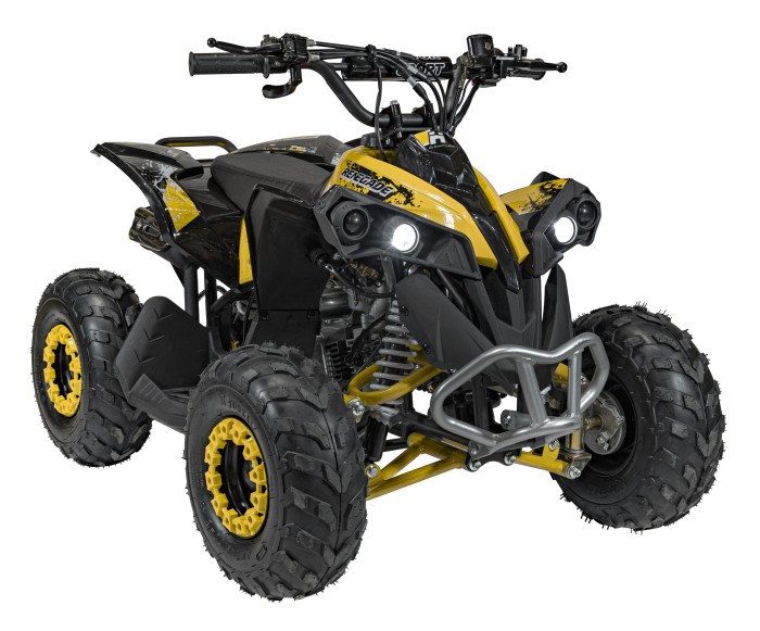 Pojazd Quad Spalinowy RENEGADE HIPERFECT 110CC Żółty-2 7557 