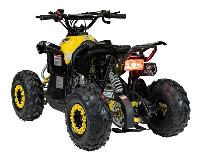 Pojazd Quad Spalinowy RENEGADE HIPERFECT 110CC Żółty-5 7557 