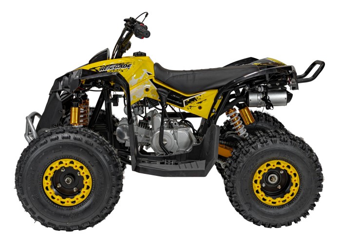 Pojazd Quad Spalinowy RENEGADE HIPERFECT 125CC Żółty-4 7560 