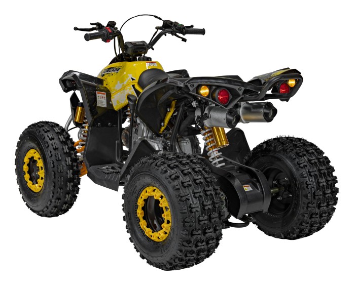 Pojazd Quad Spalinowy RENEGADE HIPERFECT 125CC Żółty-5 7560 