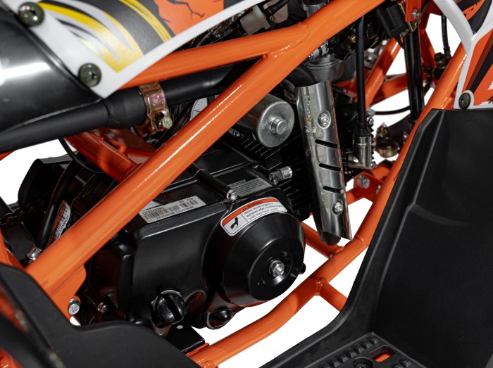 Pojazd Quad Spalinowy DESERT STORM Pomarańczowy-14 7563 