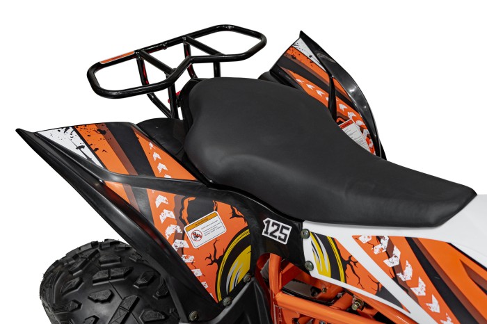 Pojazd Quad Spalinowy DESERT STORM Pomarańczowy-20 7563 