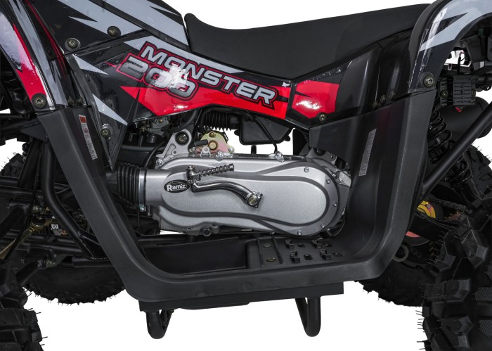 Pojazd Quad Spalinowy 200CC MONSTER Czerwony-12 7564 