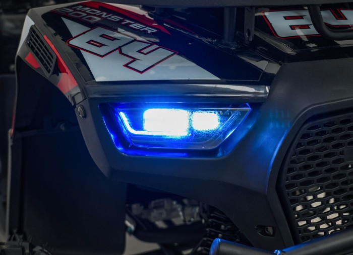 Pojazd Quad Spalinowy 200CC MONSTER Czerwony-27 7564 