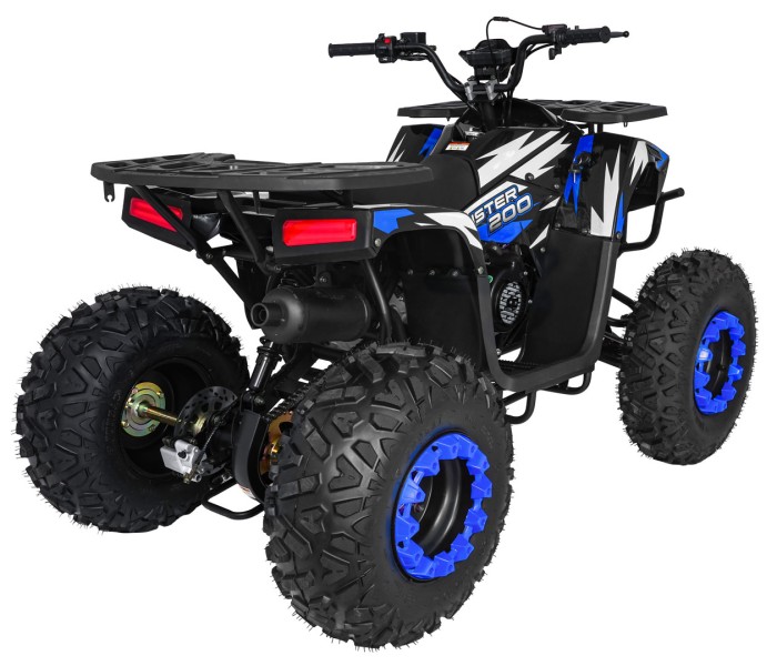 Pojazd Quad Spalinowy 200CC MONSTER Niebieski-5 7565 