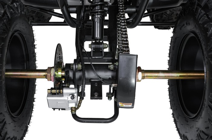 Pojazd Quad Spalinowy 200CC MONSTER Niebieski-16 7565 