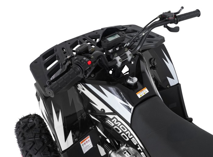 Pojazd Quad Spalinowy 200CC MONSTER Czarny-25 7567 